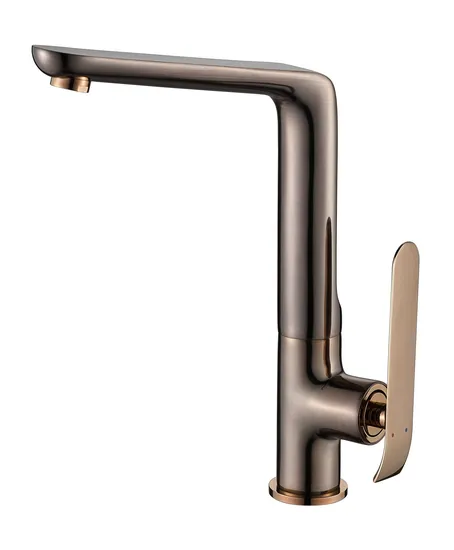 Square Brass Hot and Cold Mixer Tub Faucet NA8148